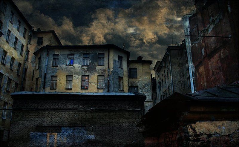 город Смешивая стены... фото превью