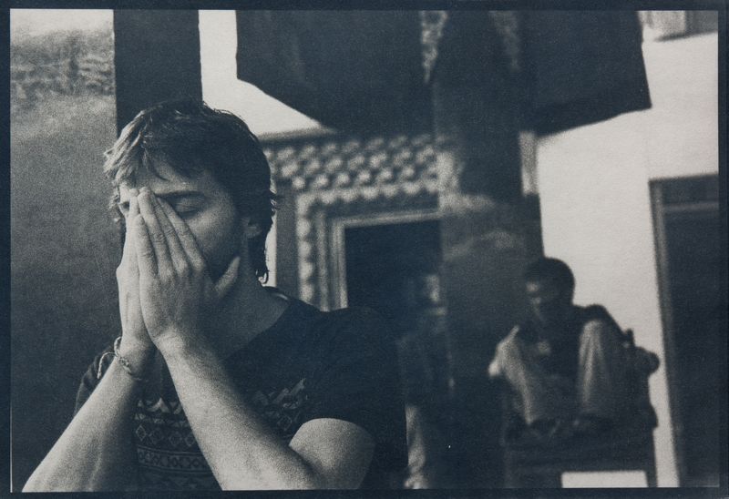 портрет, цианотип, плёнка, мужчина, canon 300v Sereja Zimakov фото превью