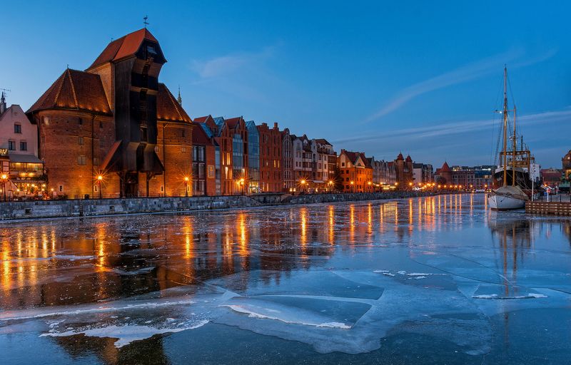 Frozen Gdansk