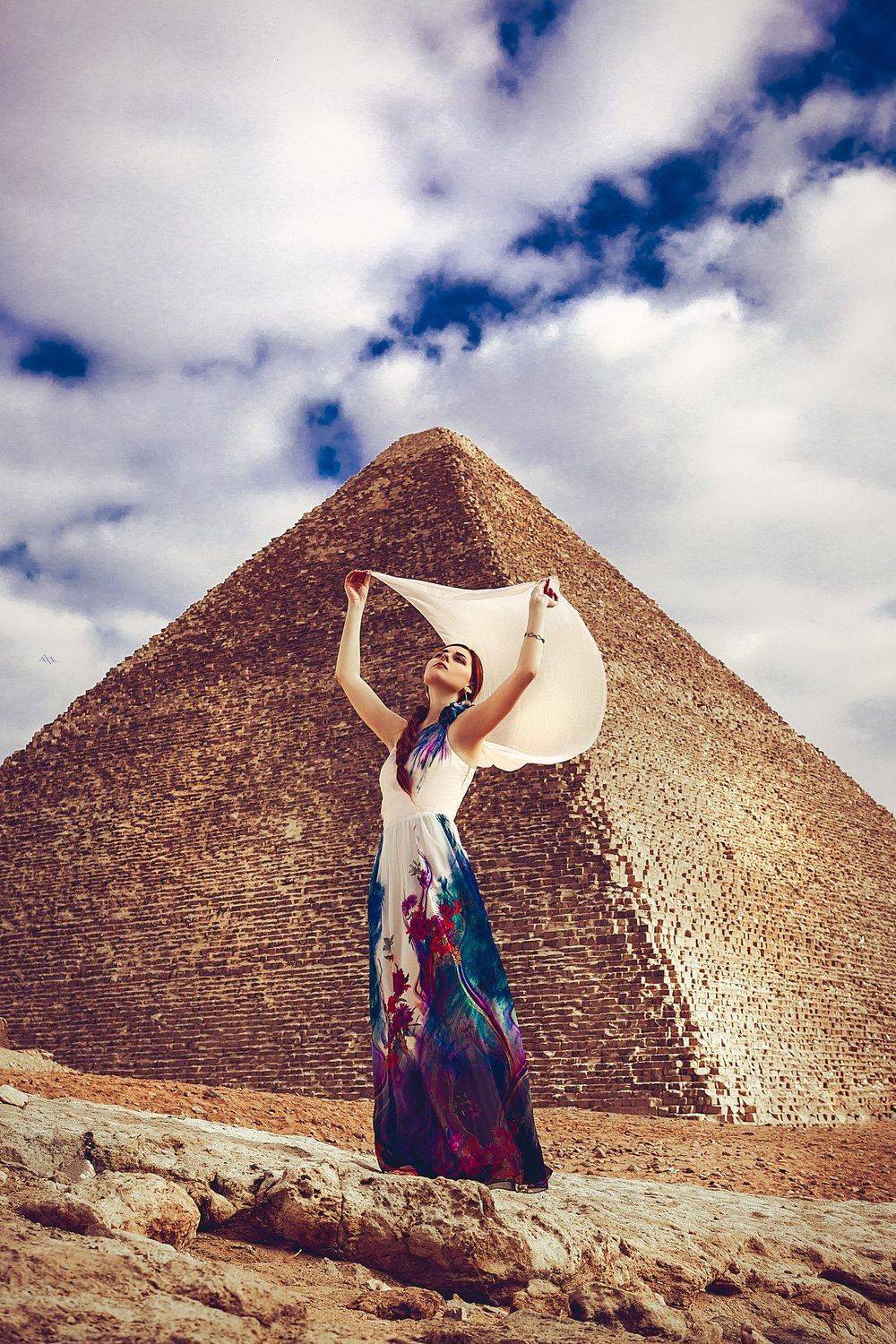 woman, portrait, egypt, pyramide, Руслан Болгов (Axe)
