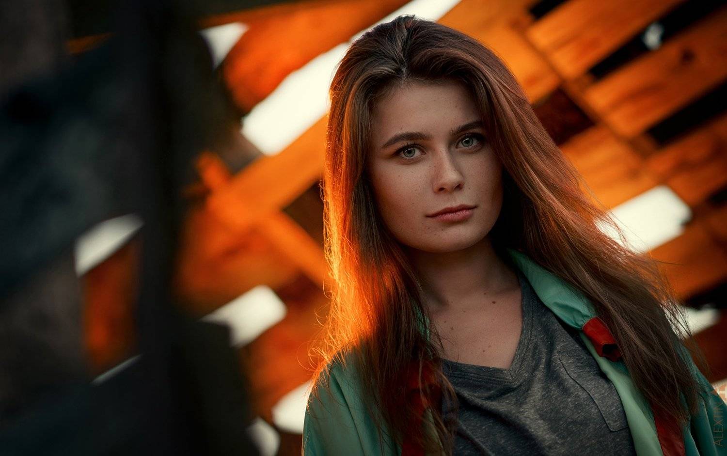 портрет, девушка,, Саня Тупикин