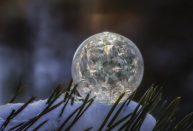 Новогодние мыльные пузыри фото превью