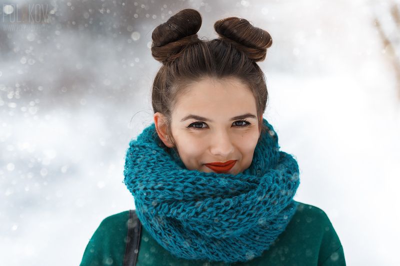 портрет First snow фото превью