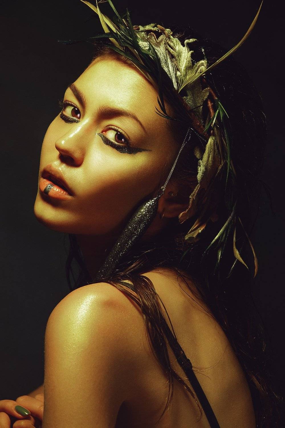 Fashion, portrait, mua, eyes, lips, beauty, studio, levro, , Лев Рогожников