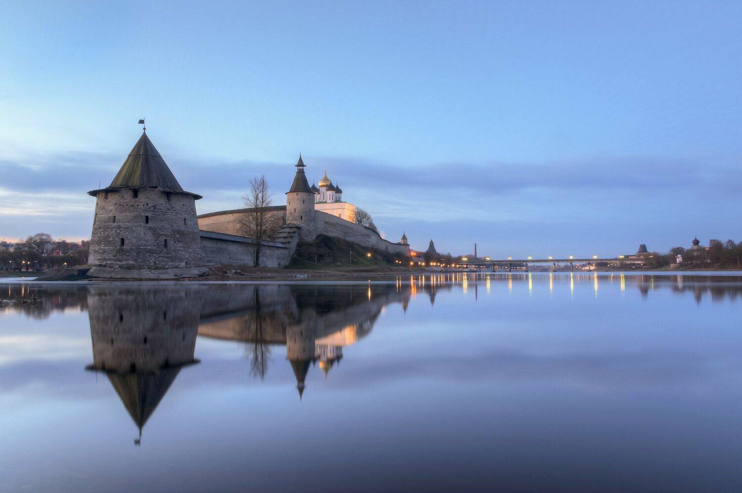 Псков, Кром, Кремль, Пскова, Великая, крепость, история, утро, река., Мержанов Дима