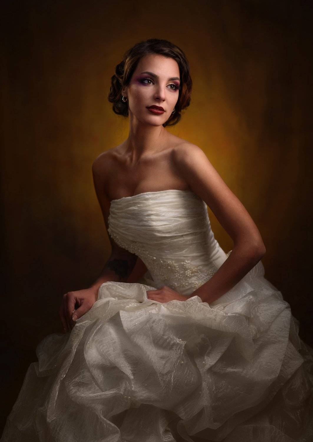 девушка, студия, свет, тень, объем, невеста, Александр Жосан