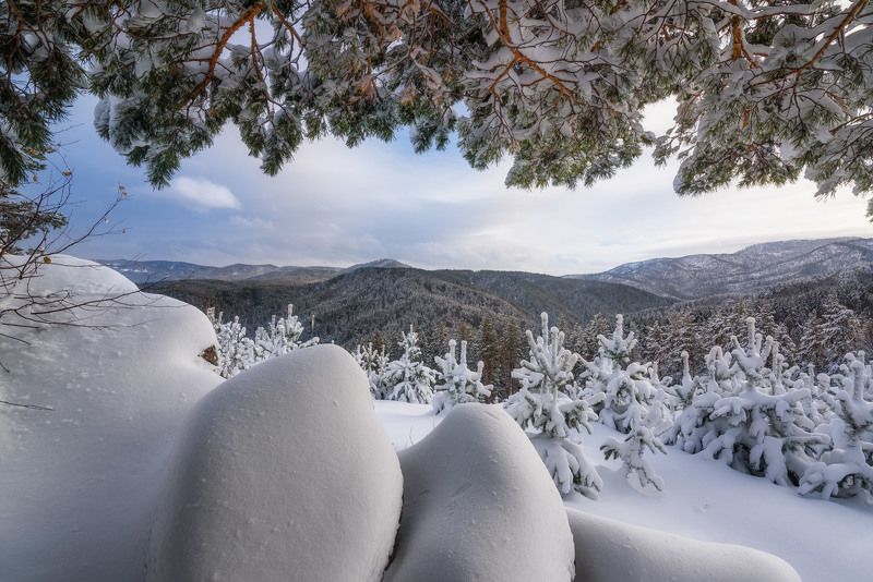Зимний Алтай фото превью