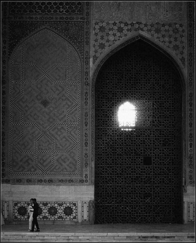 Черное и белое фото превью