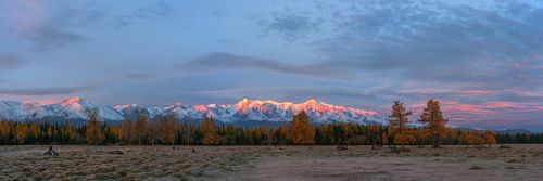 Pro коварный рассвет на склонах Северо-Чуйского хребта