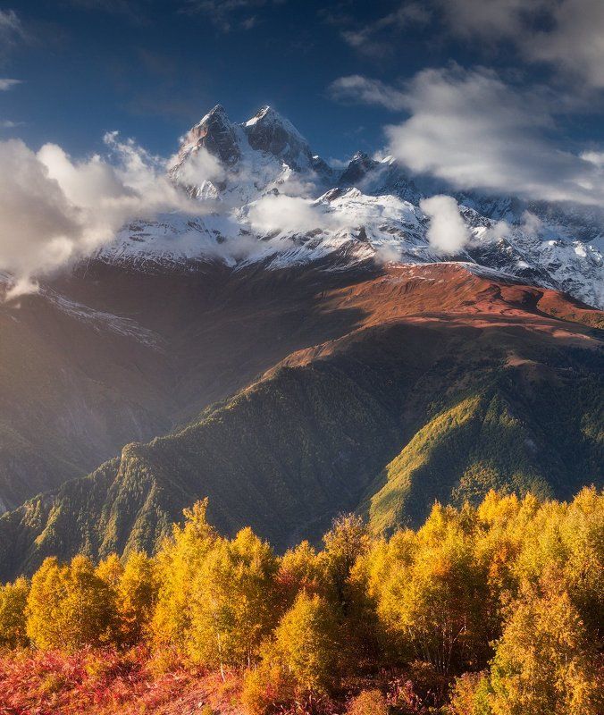 ушба, кавказ, сванетия Красавица Ушба фото превью