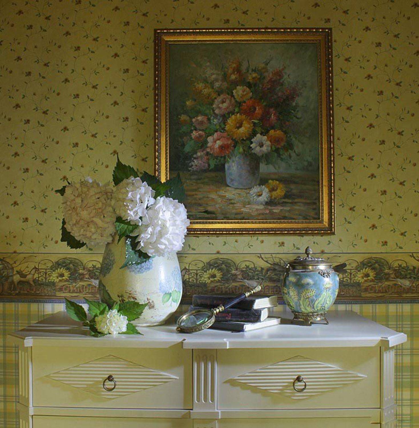 пионы,лупа,книги, BLUZ