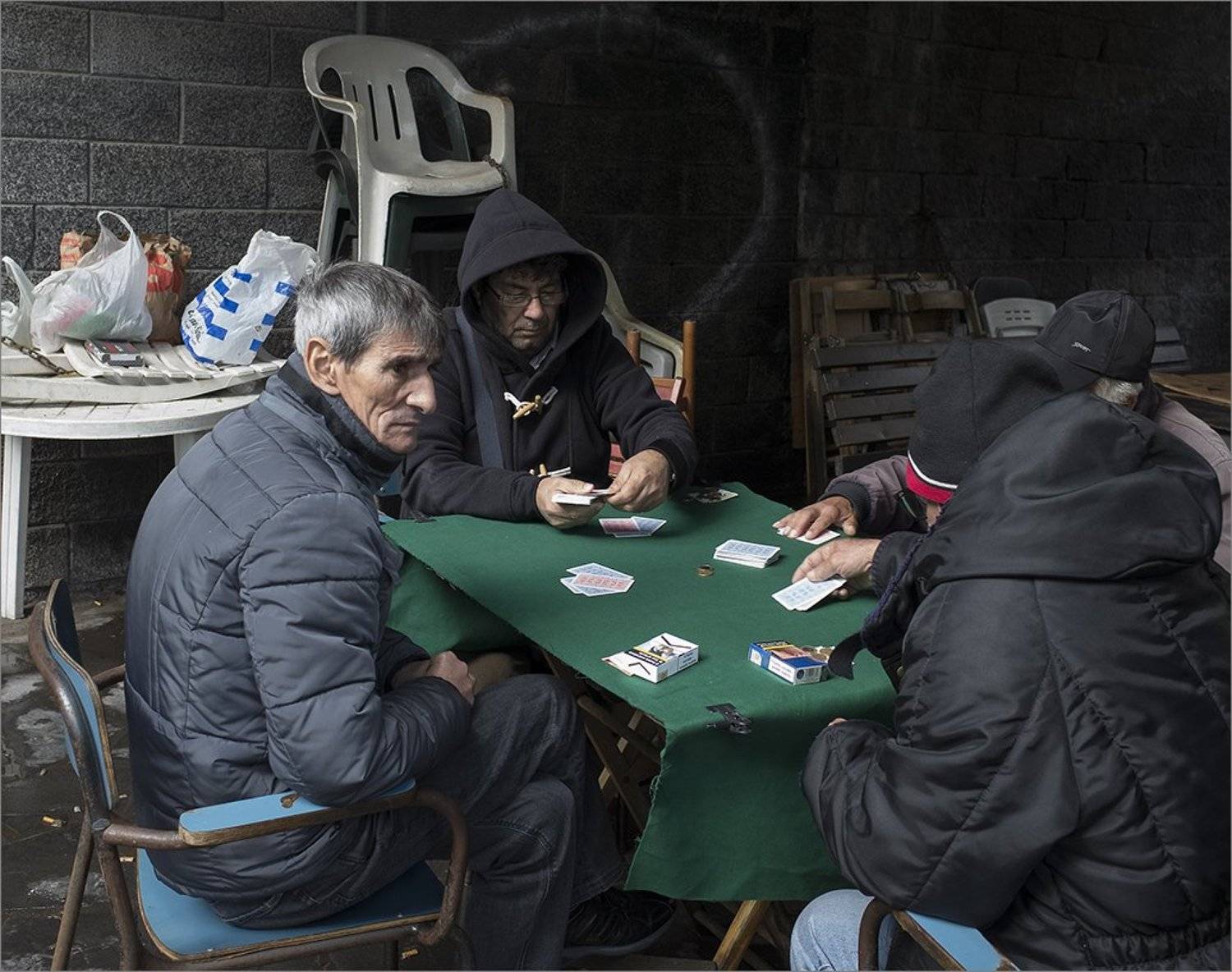 Cards Player Sicily, Boris Zhitomirsky