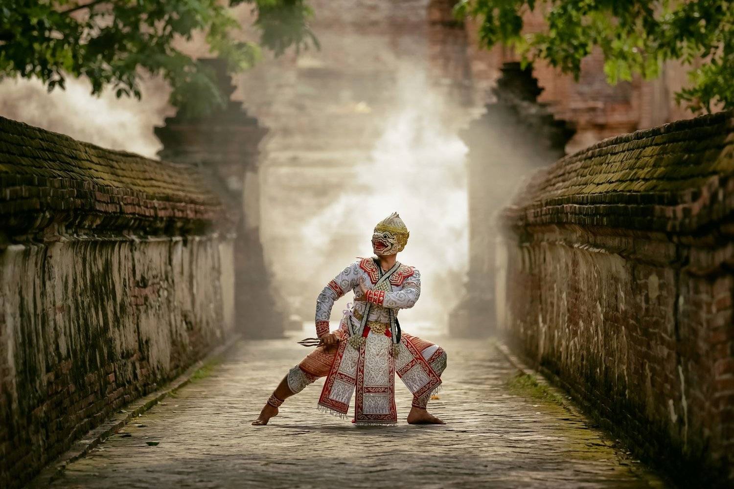 thailand,performance,ramayana,monkey,arts,asia,asian, ADIREK M