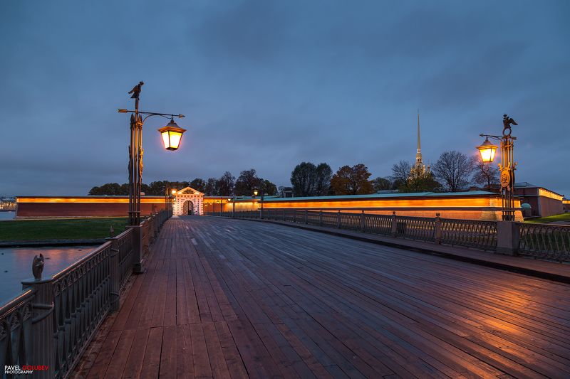 Россия, город, Петербург, СПб, утро, зима, Петропавловская крепость, заячий остров, пейзаж, golubevphoto Крепость фото превью