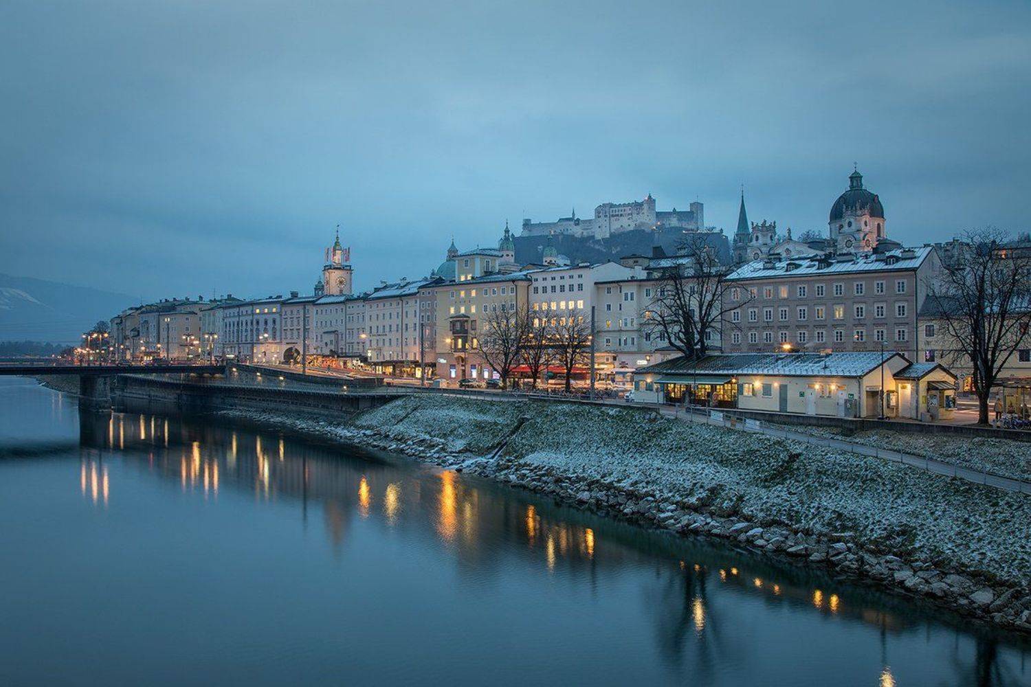 зальцбург, австрия, европа, зима, Evgeniy Sh.