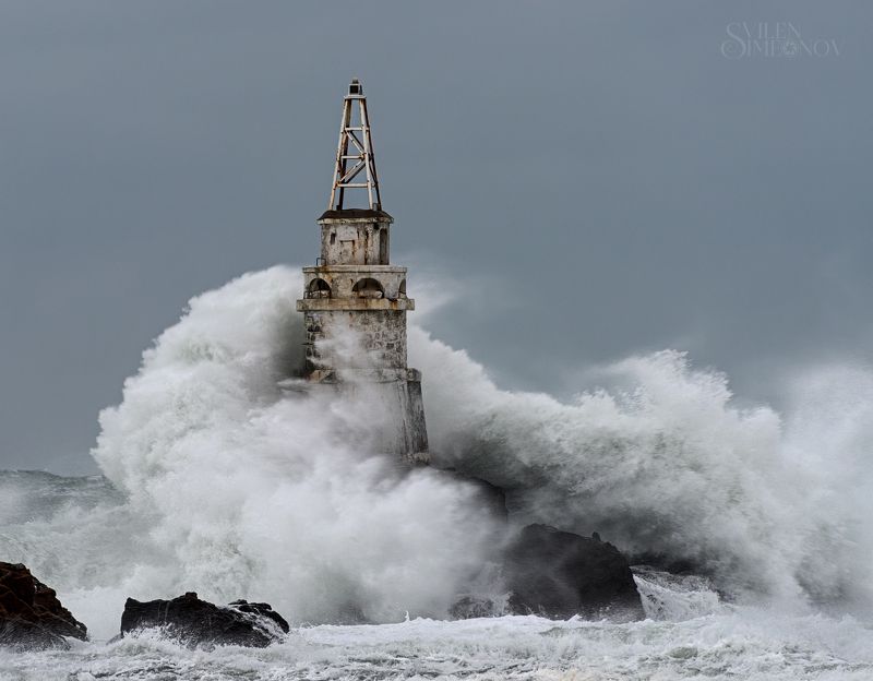 Море шторм фото превью