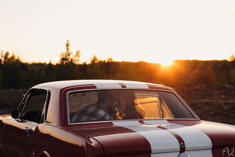 Фотосессия с Mustang GT фото превью