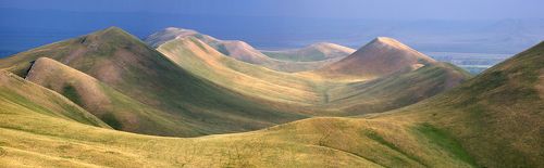 Горы Долгие. Панорама.