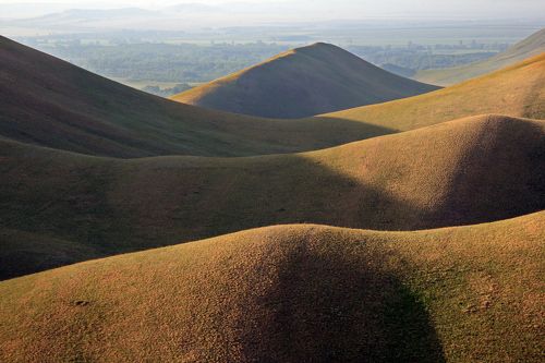 Утро в горах.