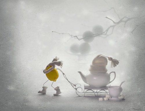 Зимний чай ... с лимоном )