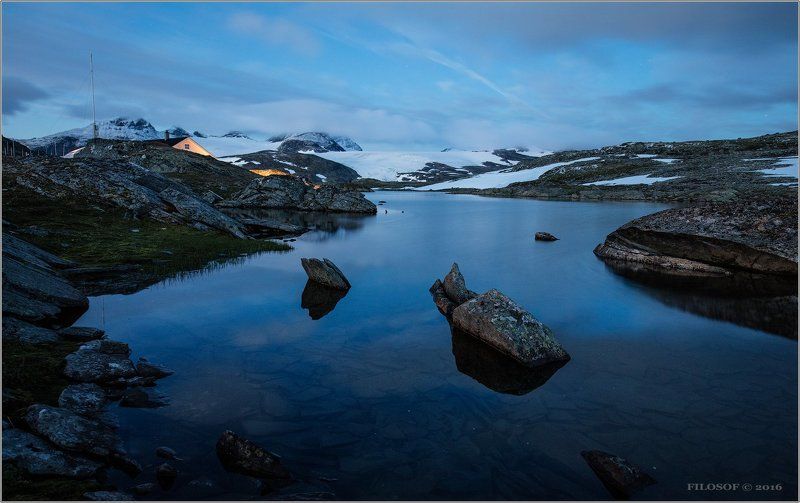 Ночная Норвегия фото превью