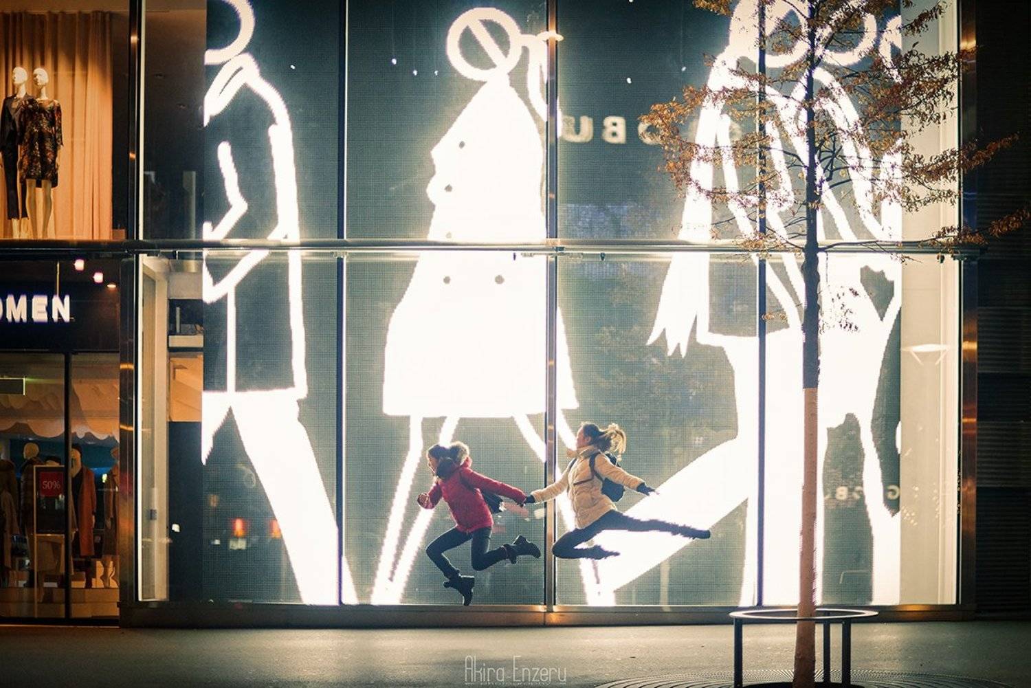 night, landscape, ballet, ballerina, dance, dancing,, Enzeru Akira