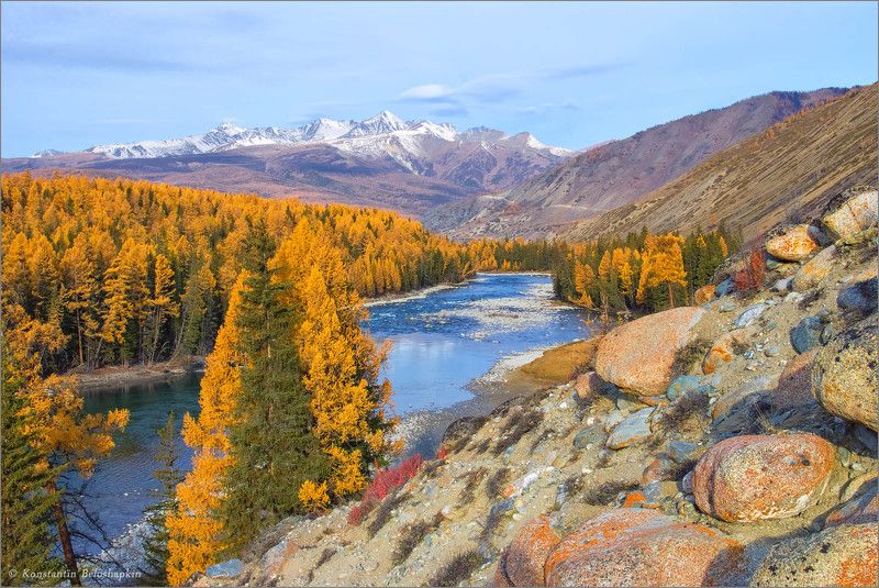 самаха, аргут, горы, алтай, осень, шенелю Самаха фото превью