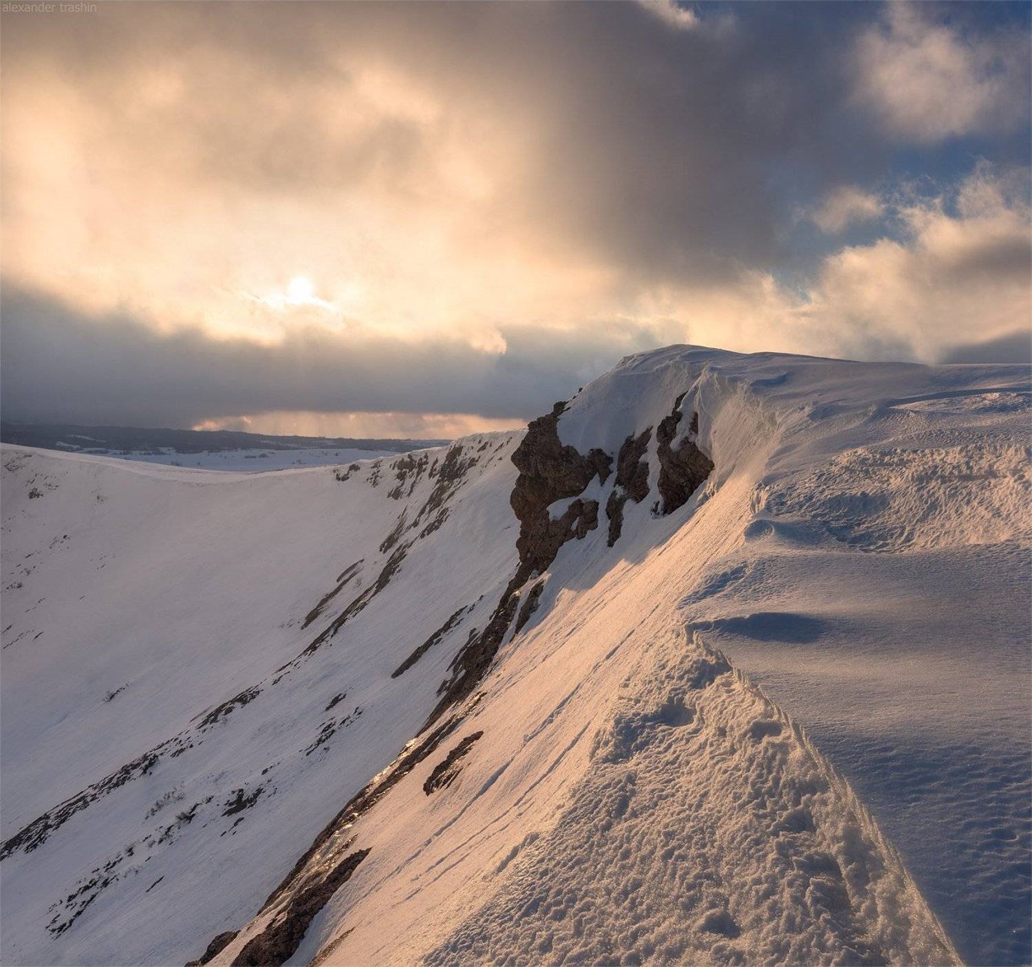 крым, чатыр-даг, зима, пейзаж, горный пейзаж, Александр Трашин