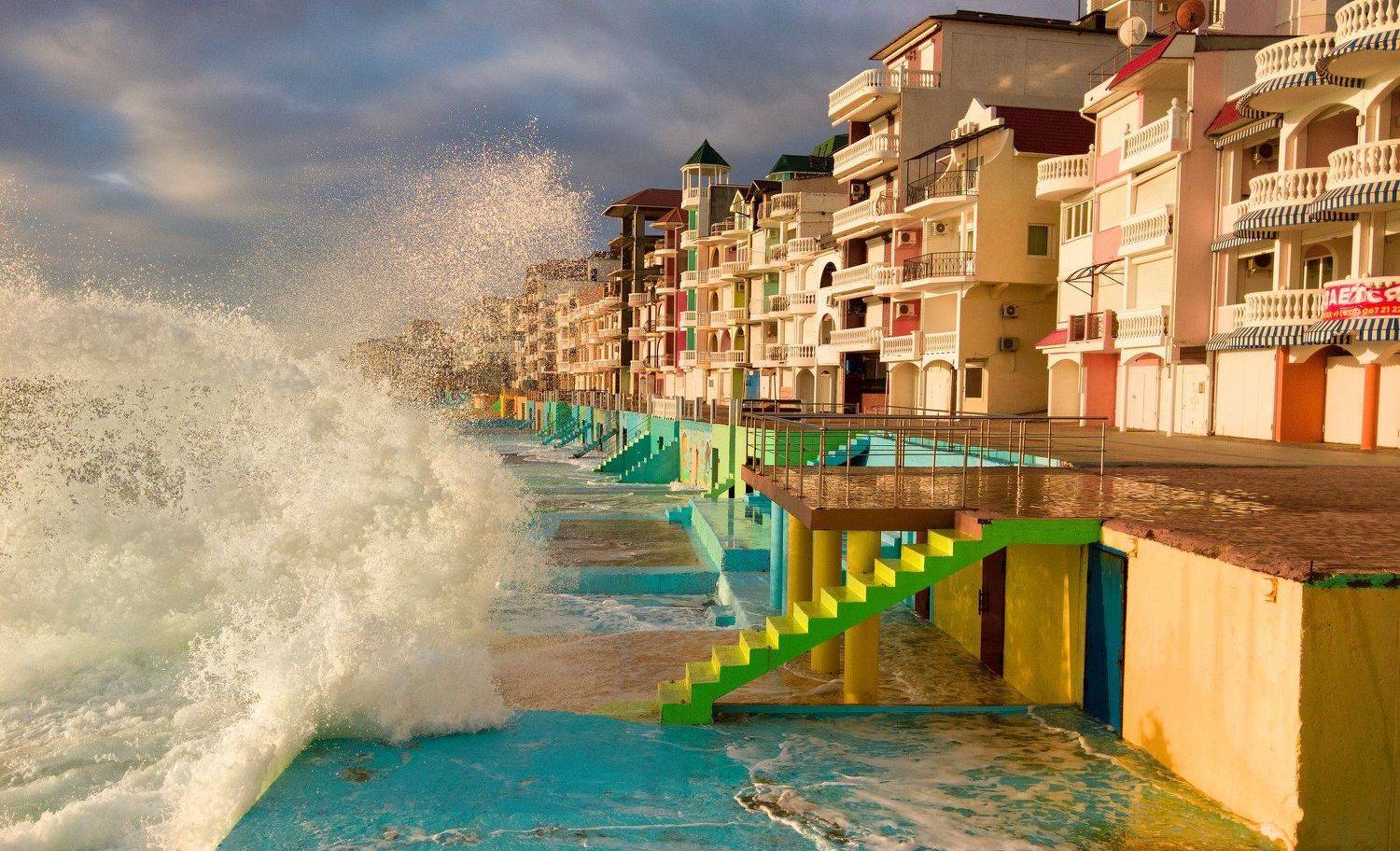 крым, море, горы, свет, закат, рассвет, природа, осень, Пеккер Сергей