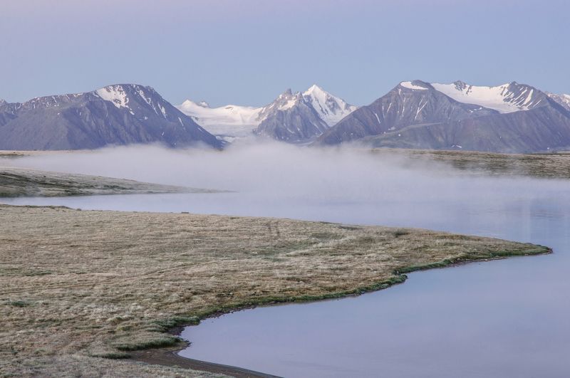 укок стелился по воде туман фото превью