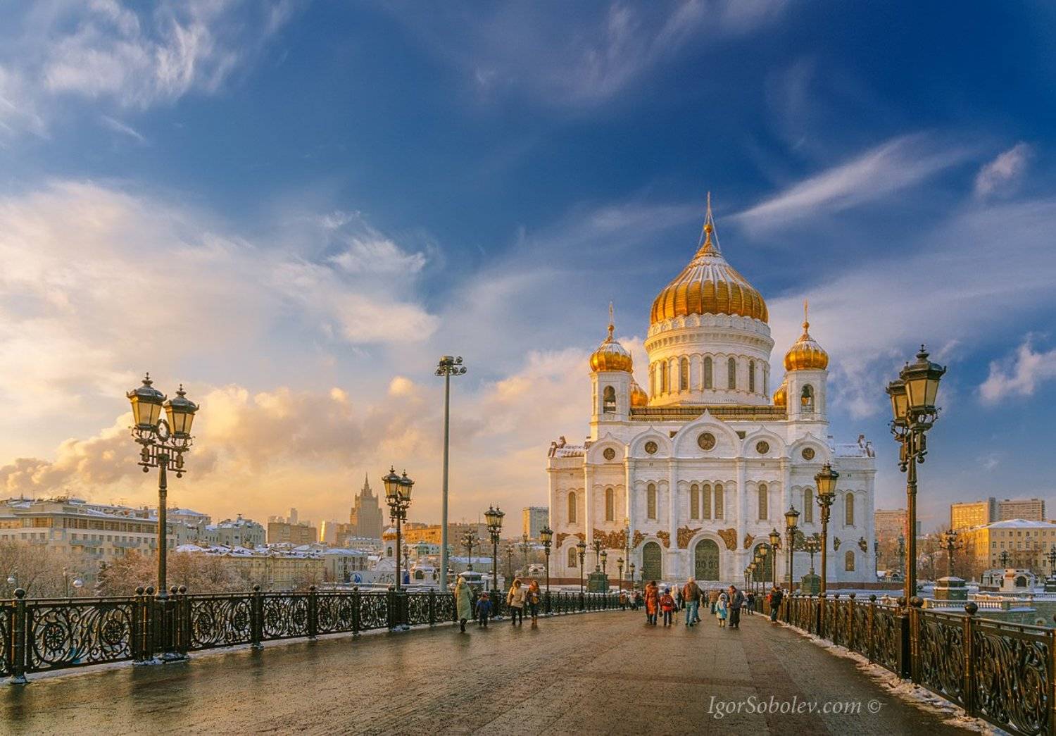 храм христа спасителя, зима, сочельник, праздник, россия, москва, Соболев Игорь