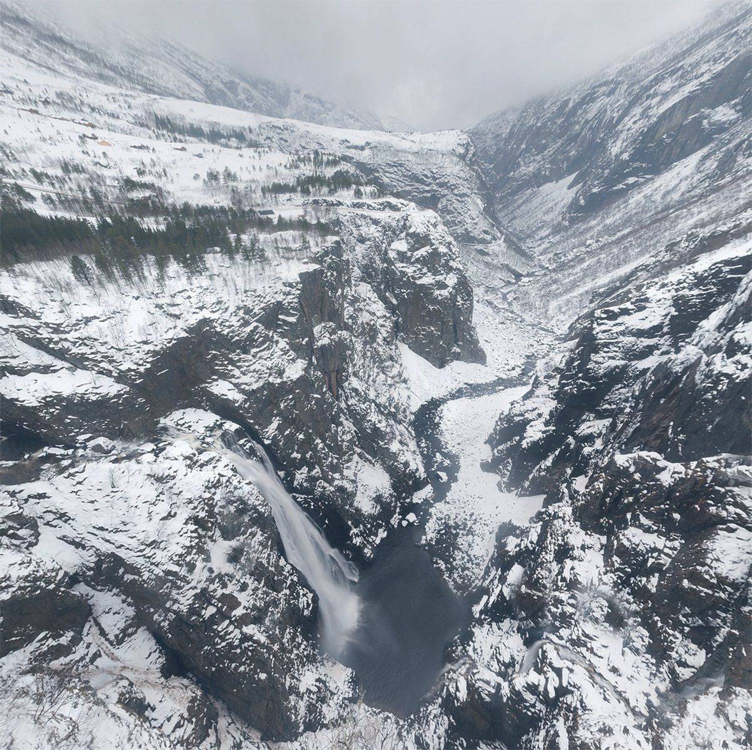 Водопад Верингсфоссен V&oslash;ringfossen норвегия, Казаков Петр