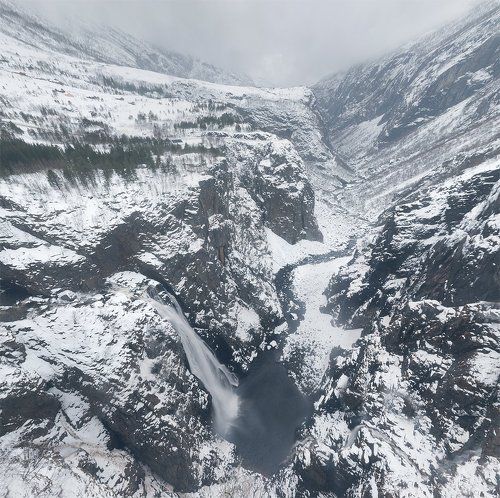 Водопад Верингсфоссен 