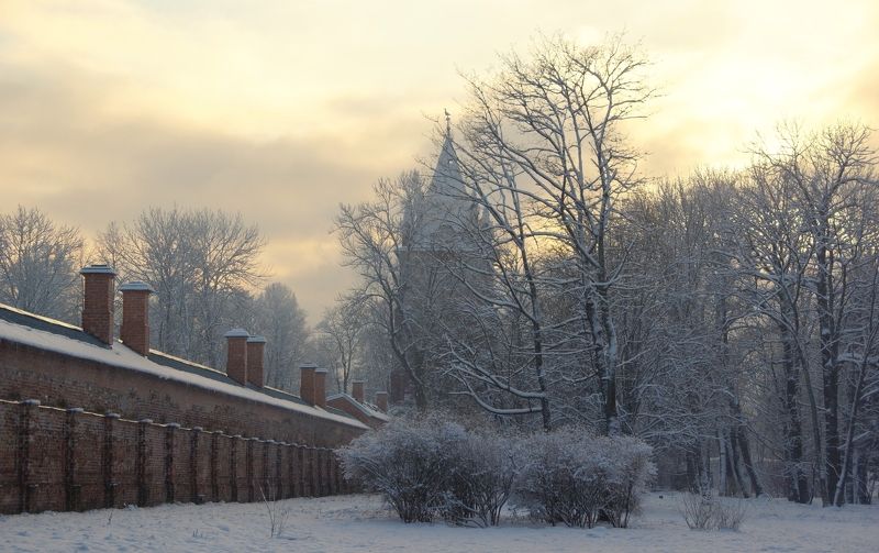 Winter sleep of the old Park фото превью
