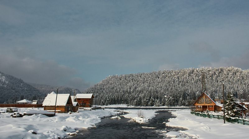 алтай, река, путешествие,зима,2016 Алтай фото превью