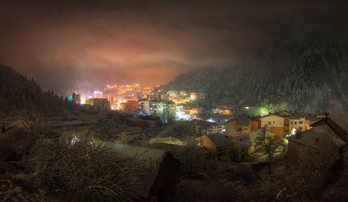 Winter evening ... Madan