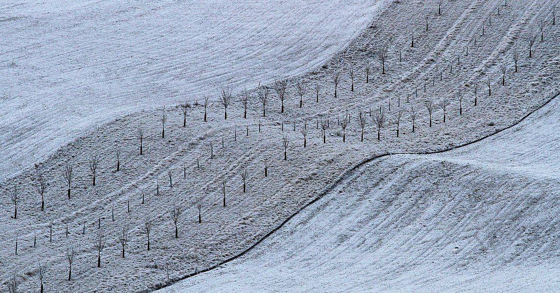 Moravian Tuscany in winter. Автор: František Uhler , František Uhler