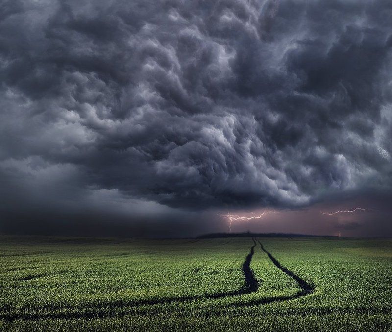 Lithuania, storm, clouds * фото превью