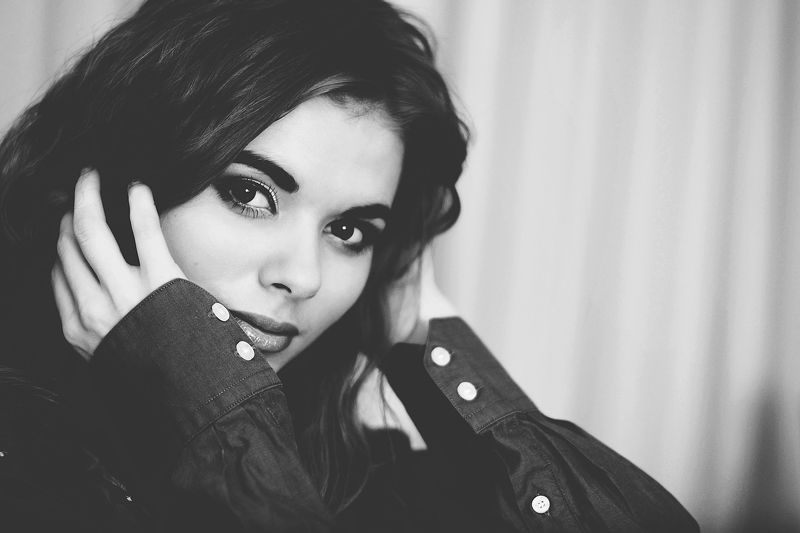 face, portrait, female Dovile фото превью
