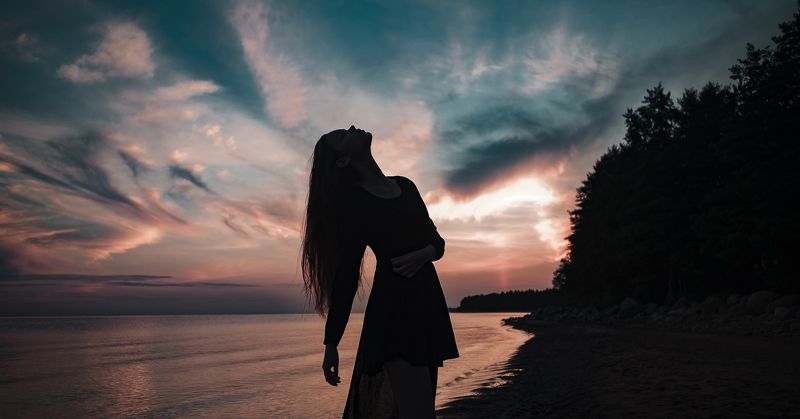 Закат фото превью