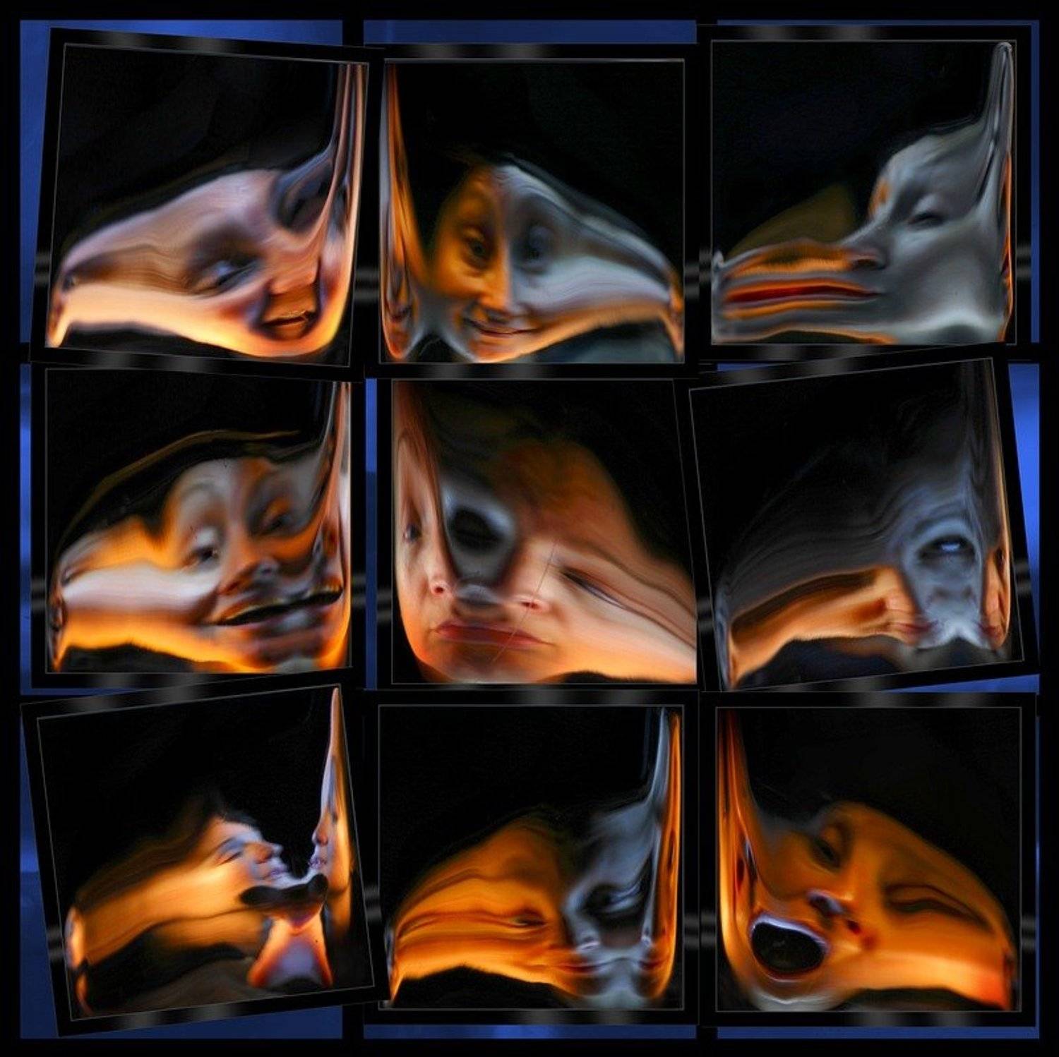 светографика, отражения, искажения, портрет, история, сюжет, HoryMa (ХориМа)