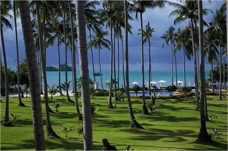 таиланд, море, сиамский, залив, ко, чанг, лето, круглый, год, девушки, thailand, ko, chang, пальмы, джунгли, буря, дождь, шторм, затишье, тропический, ливень Затишье перед бурей фото превью