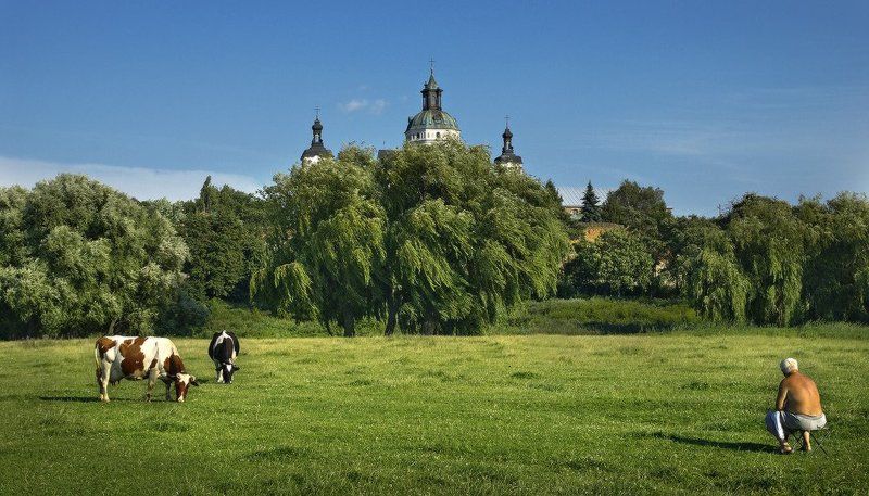 вечерний моцион ... ;0) фото превью