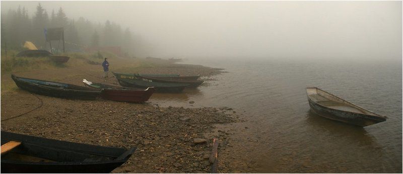 В тумане фото превью