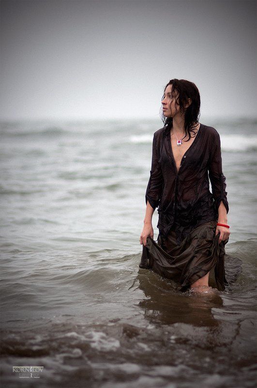 катя, море, девушка, дмитрий, корнилов, северные, земли *** фото превью