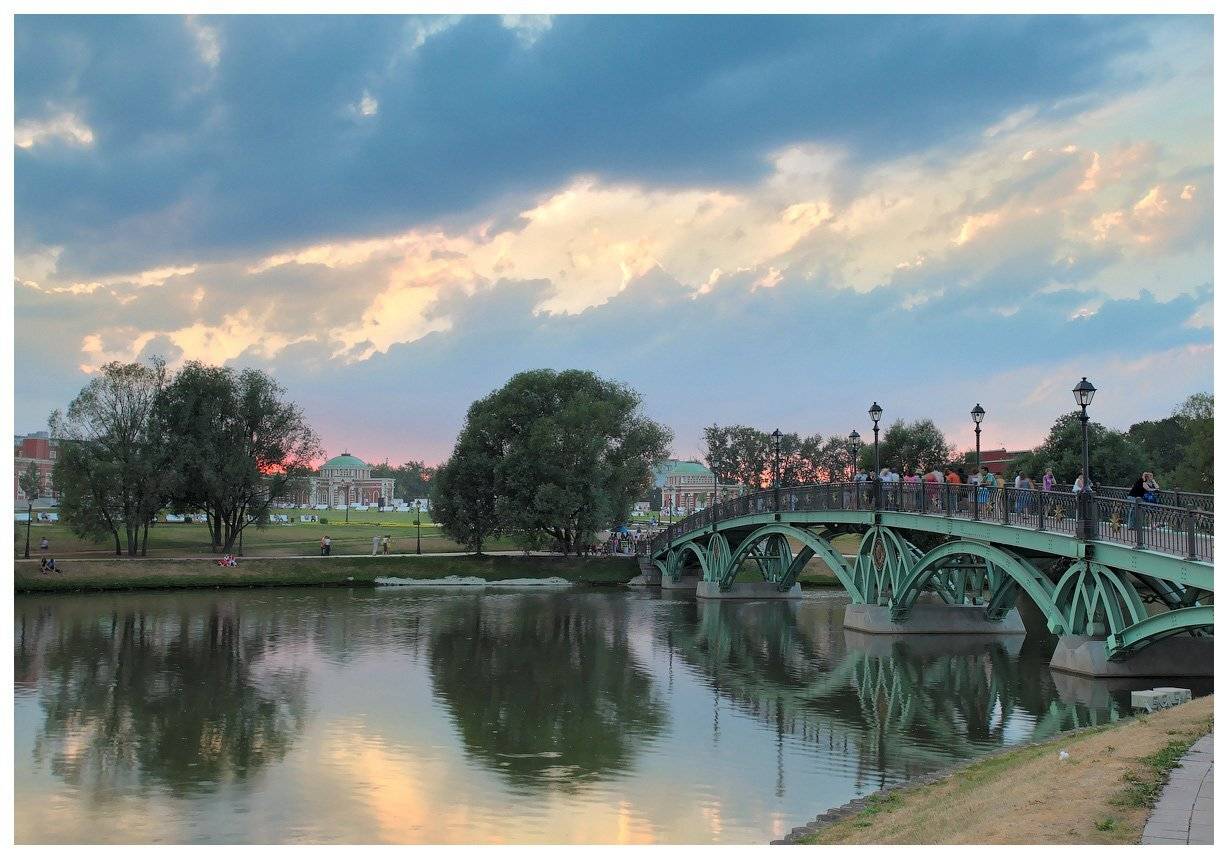 царицыно, закат, Александр Мартынов