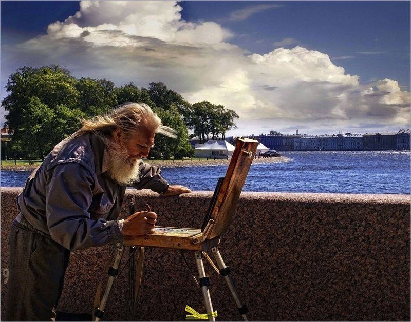 петербург Три художника фото превью