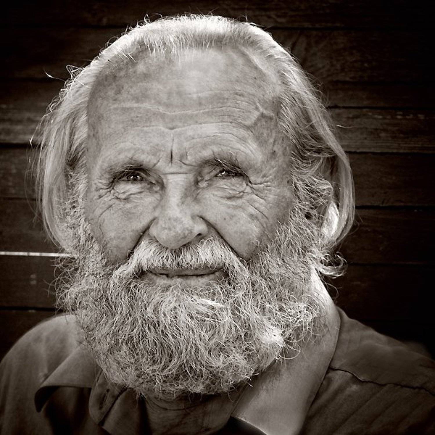 дед, взгляд, доброта, чб, глаза, борода, vladimirvolkhonsky