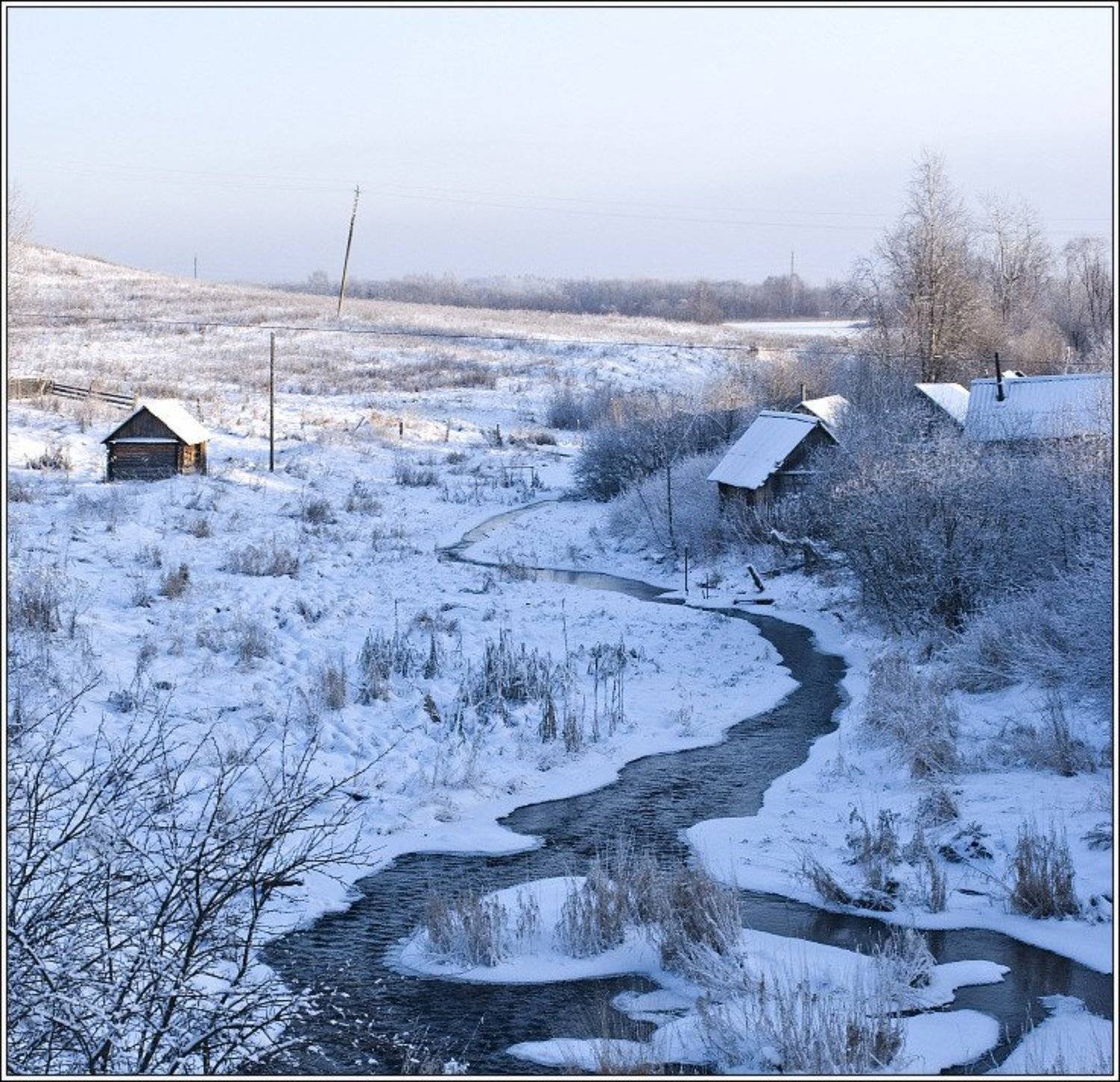 ферапонтово, русский_север, зима, pikofarad