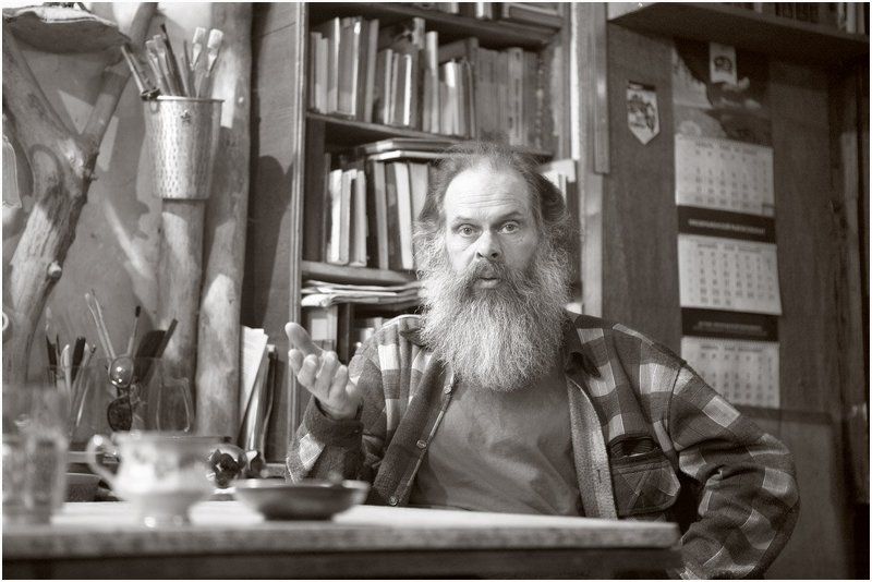 художник, мастерская, портрет, борода совет фото превью